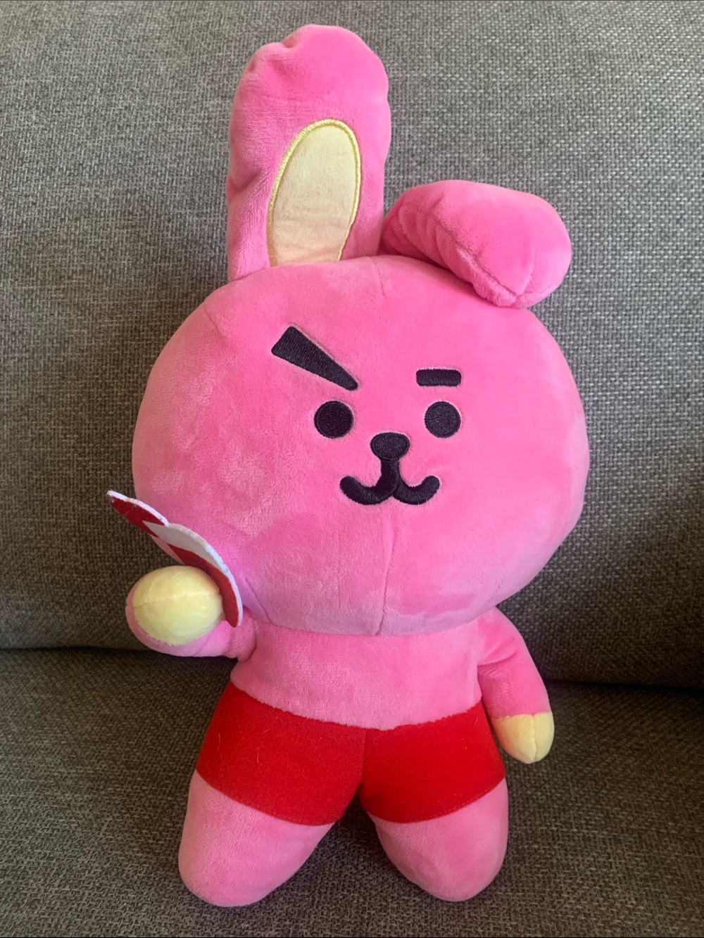 BT21 K-Pop Plush Stuffed 14” Pink Bunny Jungkook